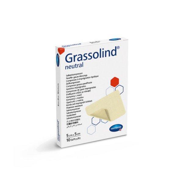 Grassolind® kenőcsös sebfedő (5x5 cm; 10 db)