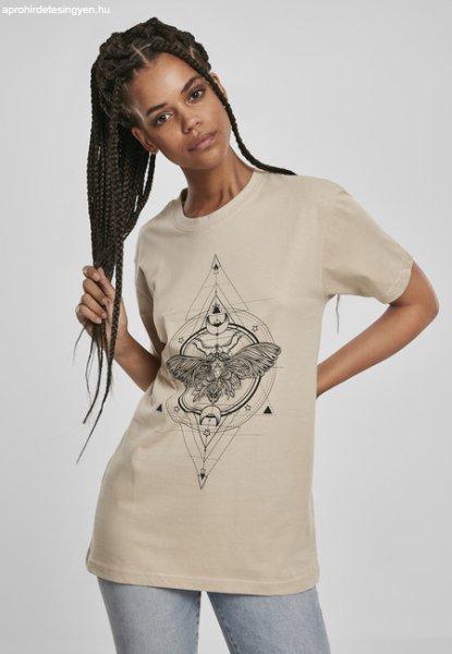 Mr. Tee Ladies Moth Tee sand