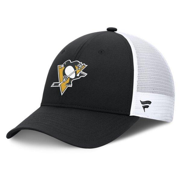 Fanatics NHL Authentic Pro Rink Structured Adjustable Snapback Pittsburgh
Penguins Black/White