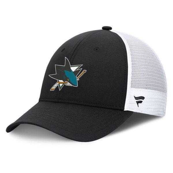 Fanatics NHL Authentic Pro Rink Structured Adjustable Snapback San Jose Sharks
Black/White