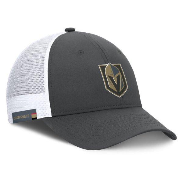 Fanatics NHL Authentic Pro Rink Structured Adjustable Snapback Vegas Golden
Knights Dark Shadow/White