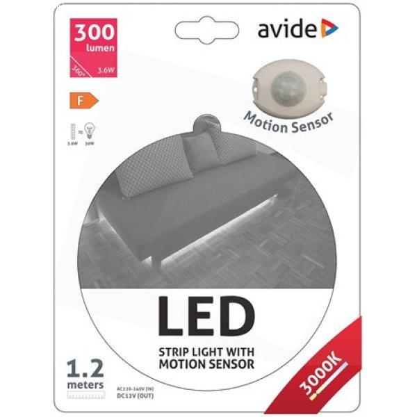 Avide ABLSBLBED-SEN-3W-S led szalag ágy szenzor 3.6w 3000k single