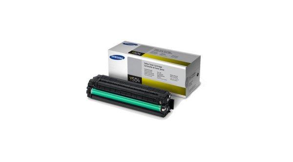 Samsung CLP-415 (CLT-Y504S) sárga eredeti toner [SU502A] (SU502A)