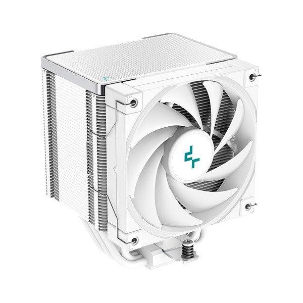 DeepCool CPU Cooler - AK500 WH (31,5 dB; max, 88,75 m3/h; 4pin csatlakozó, 5 db
heatpipe, 12cm, PWM)