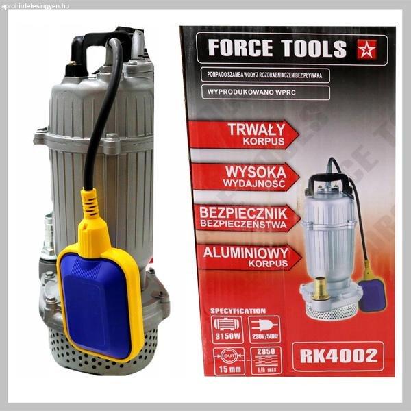 Force Tools alumínium szennyvíz szivattyú RK4002