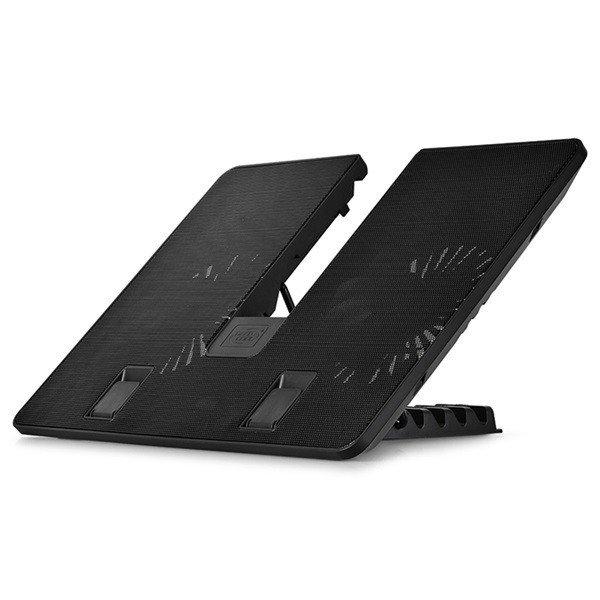 DeepCool Notebook Hűtőpad 15,6"-ig - U PAL (26.3dB; max. 156,68 m3/h;
2x14cm, USB3.0)