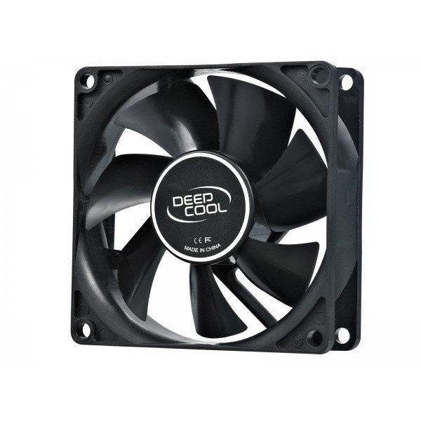 DeepCool Cooler 8cm - XFAN 80 (20.3dB; max. 37,03 m3/h; 2pin molex csati; 8cm,
ház hűtésre)