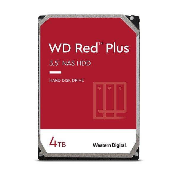 Western Digital Belső HDD 3.5" 4TB - WD40EFPX (5400rpm, 256 MB puffer,
SATA3 - Red Plus széria)