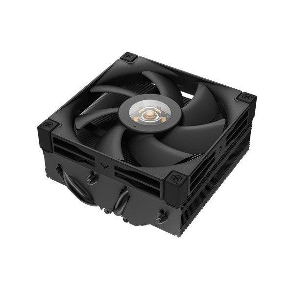 DeepCool CPU Cooler - AN400 BK (Low profile, 31,18 dB; max, 52,97 m3/h; 4pin
csatlakozó, 4 db heatpipe, 9cm, PWM)