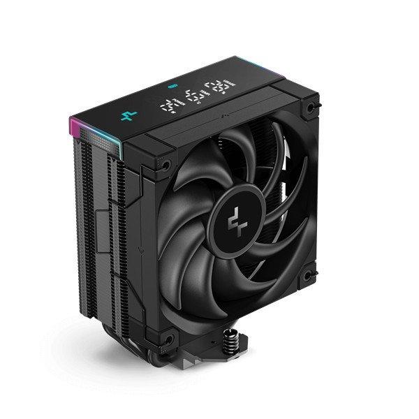 DeepCool CPU Cooler - AK400 DIGITAL PRO (25 dB; max, 103,45 m3/h; 4pin
csatlakozó, 4 db heatpipe, 12cm, PWM)