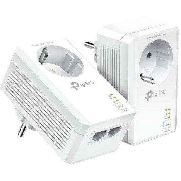 TP-Link Powerline adapter Kit - TL-PA7027P KIT (1Gbps adatátvitel; AV2
szabvány; 128-bit AES, QoS,Max 300m, 230V aljzat)