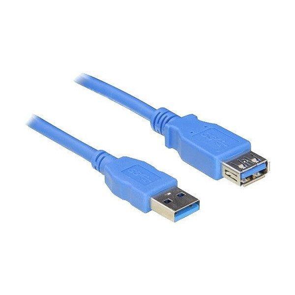 Delock Kábel - 82538 (USB-A 3.0 -> USB-A 3.0 hosszabitó kábel, apa/anya,
1m)