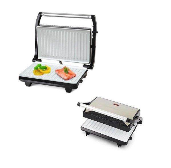 Esperanza EKG006 Taleggio inox 750W kerámia grill, kerámialapos kontaktgrill
sütő, grillsütő