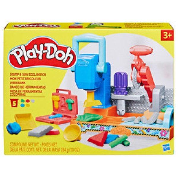 Play-doh présgép és fűrész szerszámpad