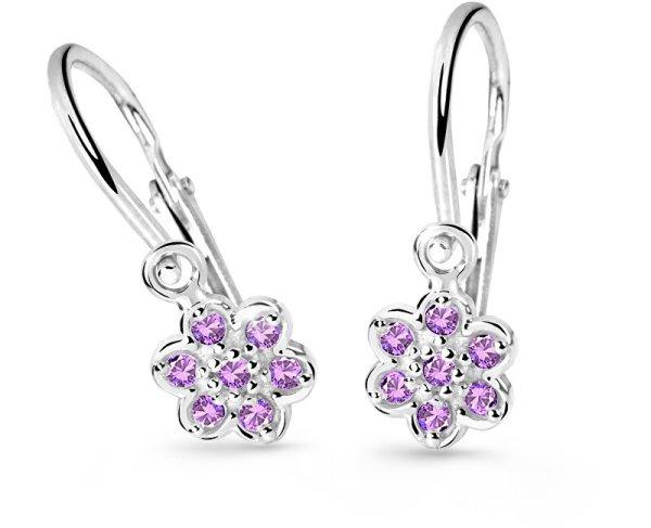 Cutie Jewellery Gyermek fülbevaló C2746-10-X-2 lila