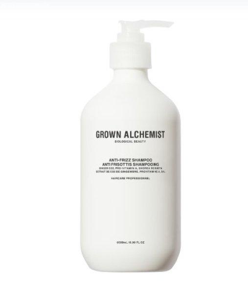 Grown Alchemist Sampon göndör és rakoncátlan hajra Ginger
CO2, Methylglyoxal-Manuka Extract, Shorea Robusta (Anti-Frizz Shampoo) 500 ml