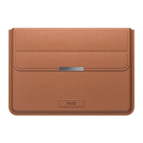 INVZI Leather Case / Cover with Stand Function for MacBook Pro/Air
15"/16" (Brown)