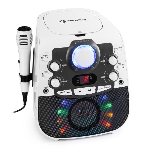 Auna StarMaker 2.0, karaoke rendszer, bluetooth, CD lejátszó, mellékelve
mikrofon