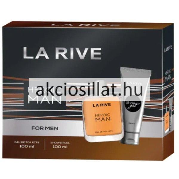 La Rive Heroic Man ajándékcsomag (EDT + Tusfürdő)