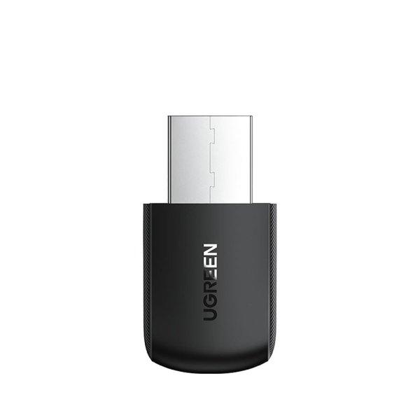 Ugreen Dual-Band adapter Külső USB hálózati kártya - WiFi 11AC AC650 fekete
(cm448)