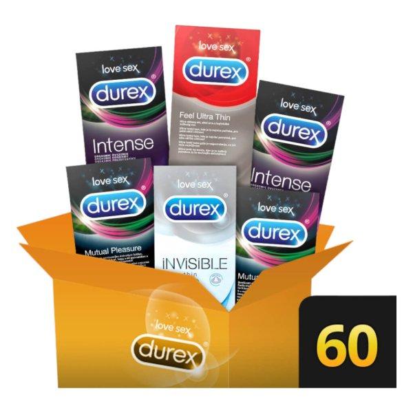 Durex Premium - extra élvezet óvszer csomag (6x10db)