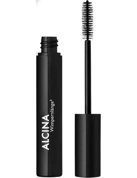 Alcina Dúsító és hosszabbító szempillaspirál
(Mascara Lash Length²) Black