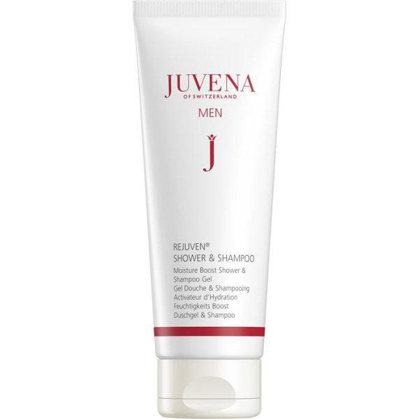 Juvena Hidratáló tusfürdő és sampon Men (Moisture
Shower & Shampoo Gel) 200 ml