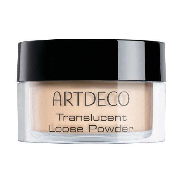 Artdeco Átlátszó, laza púder (Translucent Loose Powder) 8 g
02 Translucent Light