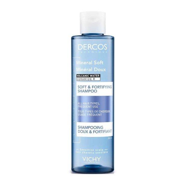 Vichy Gyengéd erősítő sampon minden hajtípusra
Mineral Soft Dercos (Soft & Fortifying Shampoo) 200 ml