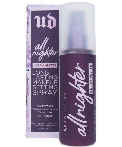 Urban Decay Mattító sminkfixáló spray All Nighter Ultra
Matte (Long Lasting Makeup Setting Spray) 118 ml