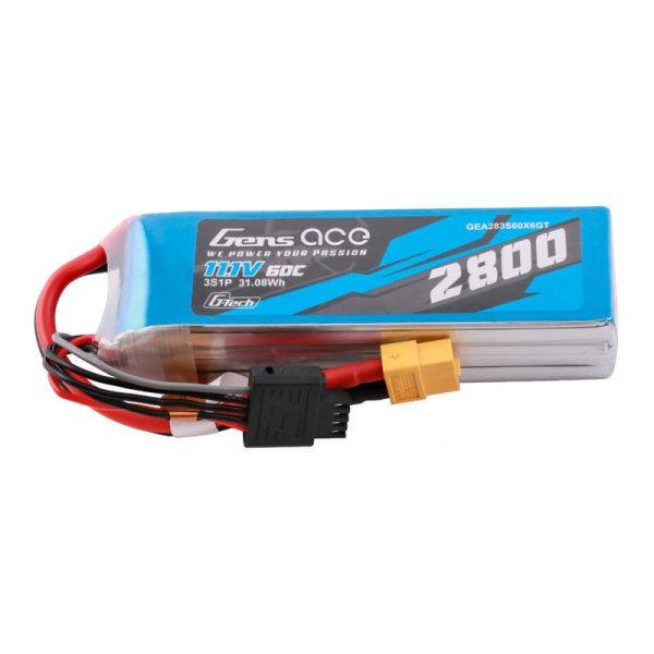 Gens ász G-Tech Soaring 2800mAh 11.1V 60C 3S1P LiPo XT60