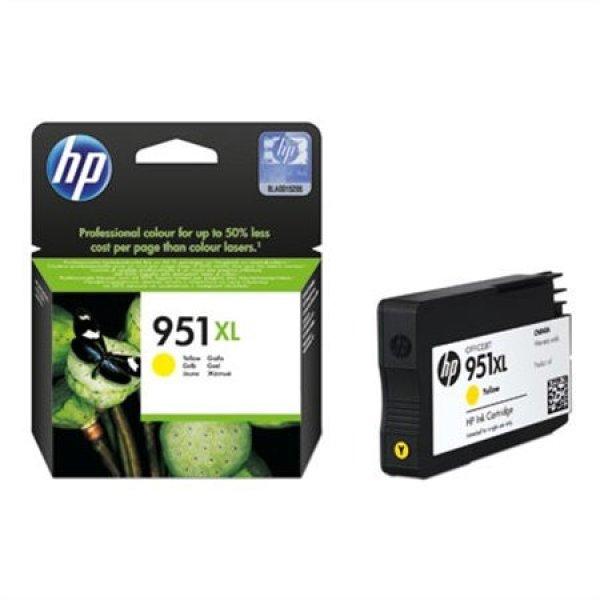 HP Nr.951XL (CN048AE) eredeti sárga tintapatron, ~1500 oldal
