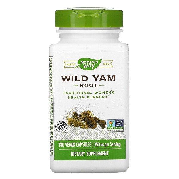 Natures Way Wild Yam 180 db