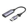 HDMI Capture Card / Grabber Ugreen CM489, 4K 60Hz, USB + USB