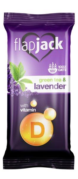 Flap Jack zabszelet citrom-levendula, zöld tea kivonattal, d vitaminnal fehér
bevonóba mártva 60 g