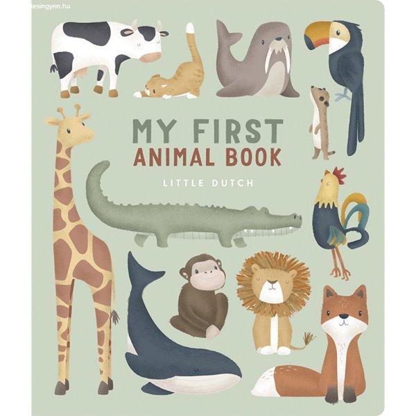 Little Dutch angol nyelvű képeskönyv - My first animal book