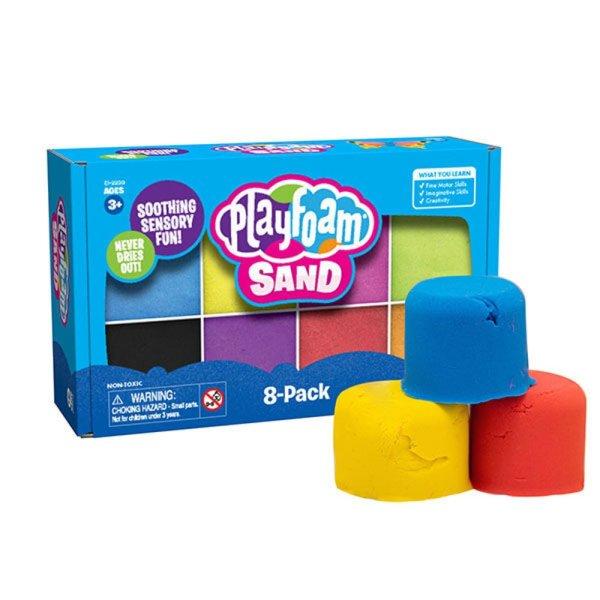 Playfoam homokgyurma - Sand 8 színű gyurmával