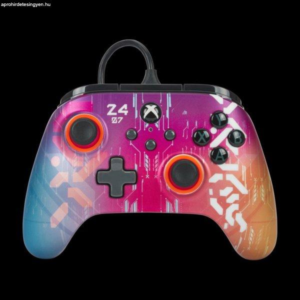 PowerA Advantage Wired Controller for Xbox Series X|S Purple Camo