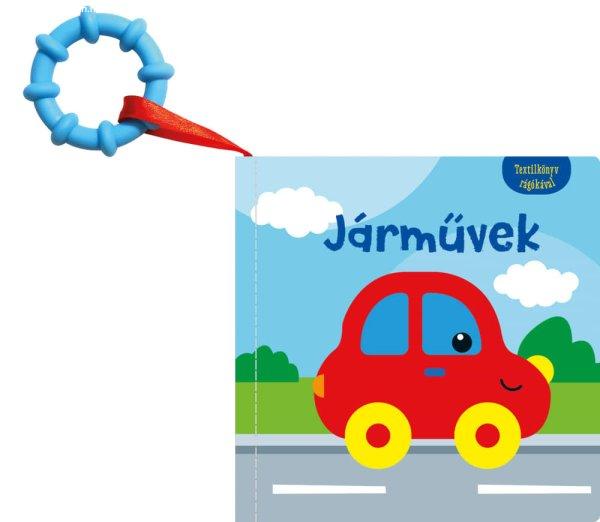 Textilkönyv rágókával- Járművek