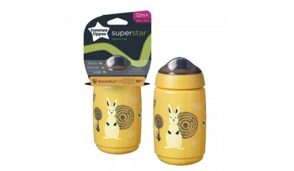 Tommee Tippee Superstar Sippee csőrös itatópohár 390 ml- sárga