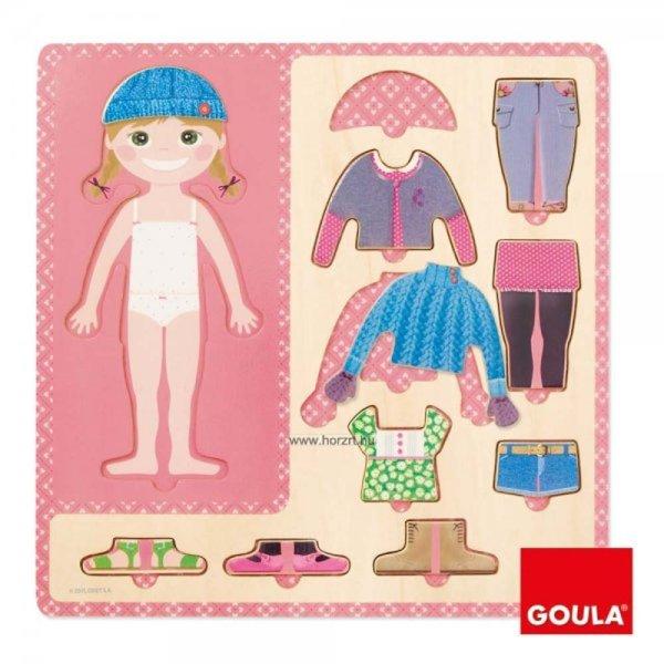 Hape Öltöztetős Puzzle - Lány, GOULA