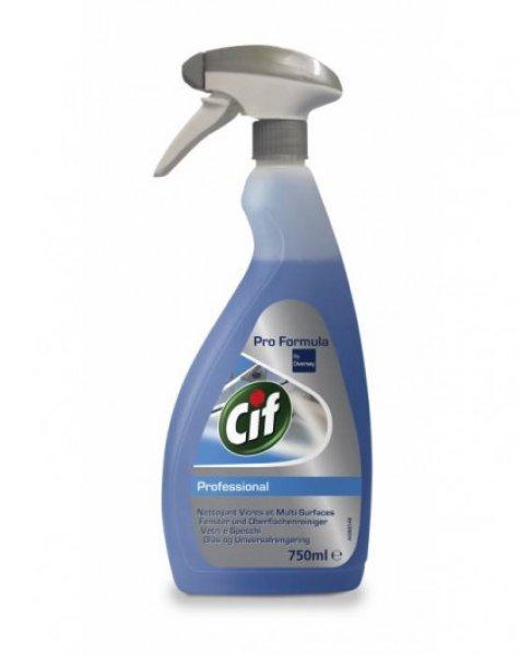 Cif Professional Window & Multi Surface Cleaner 750mlAblak és
felülettisztítószer