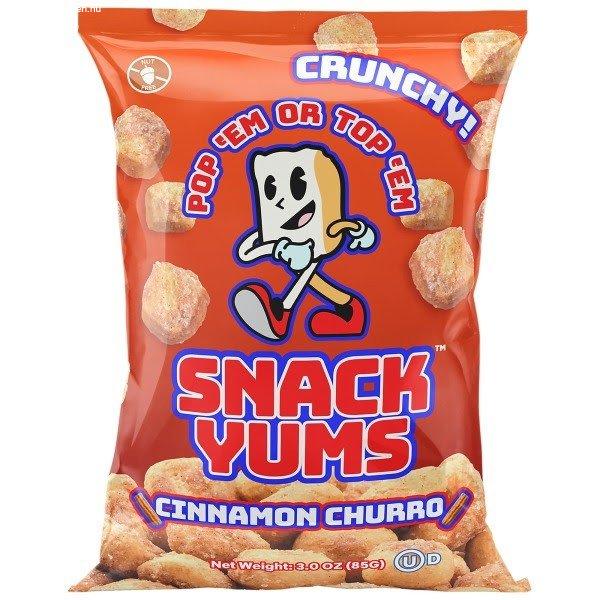 Snack Yums Cinnamon Churro fahéjas churros ízű snack 85g