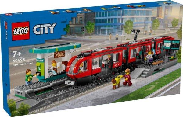 Lego City 60423 - Belvárosi villamos és megálló