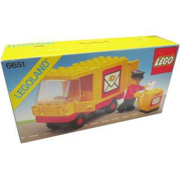 Lego Legoland 6651 - Postakocsi