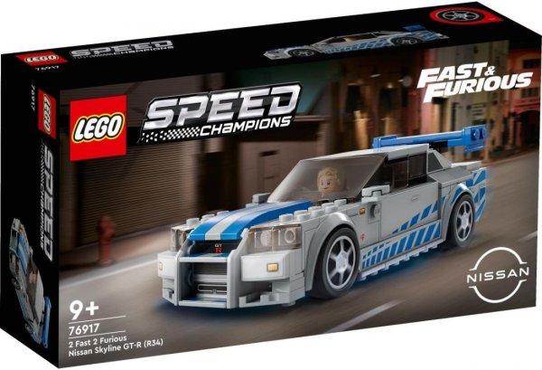 Lego Speed Champions 76917 - 2 Fast 2 Furious Nissan Skyline GT-R (R34)