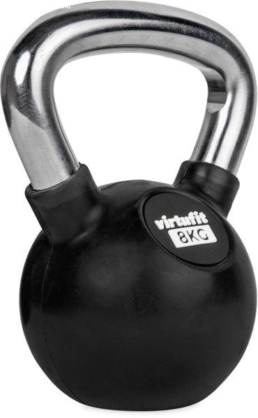 Kettlebell krómozott foganytúval 8kg