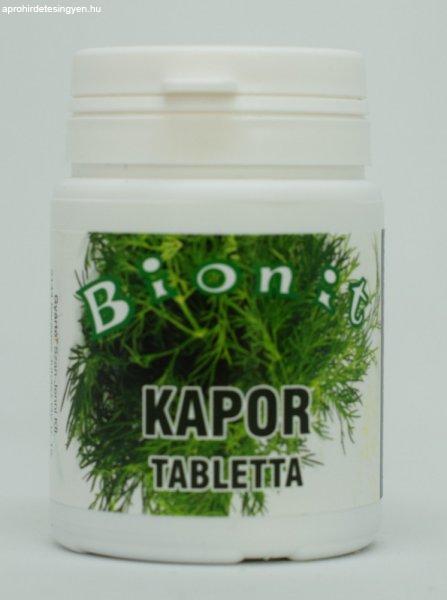 Bionit kapor tabletta 150 db