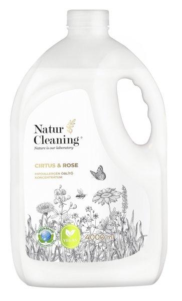 Naturcleaning Öblítő koncentrátum Citrus & Rose 4 liter