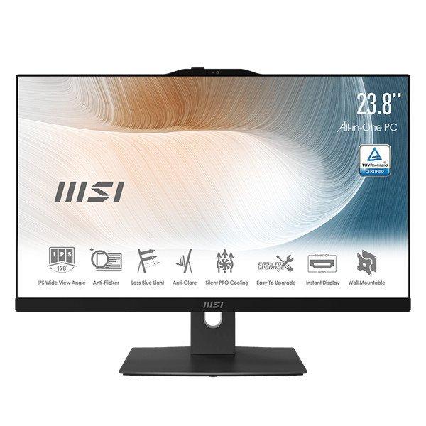 MSI Business AIO Modern AM242P 12M-462EU, 23,8" FHD, i7-1260P, 16GB, 1TB
M.2, INT, Win11H, Black